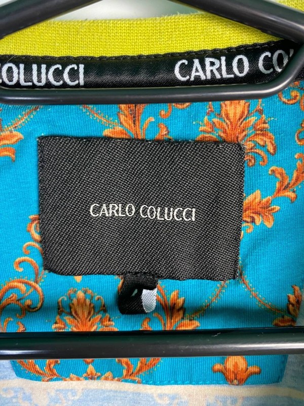 Carlo Colucci Mens T-shirt Multicolor Size M gallery