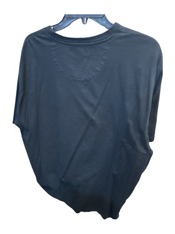 Greg Norman Black pocket Short Sleeve t shirt with Shark logo on the pocket gallery