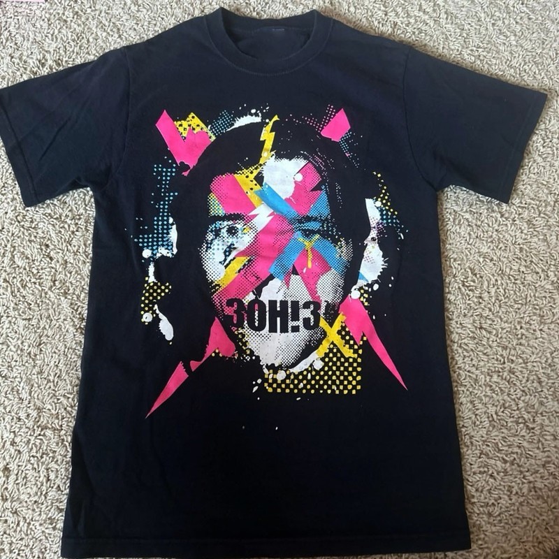 Collection 3OH!3 Band Tour Black Cotton T-shirt S to 5XL NZL946