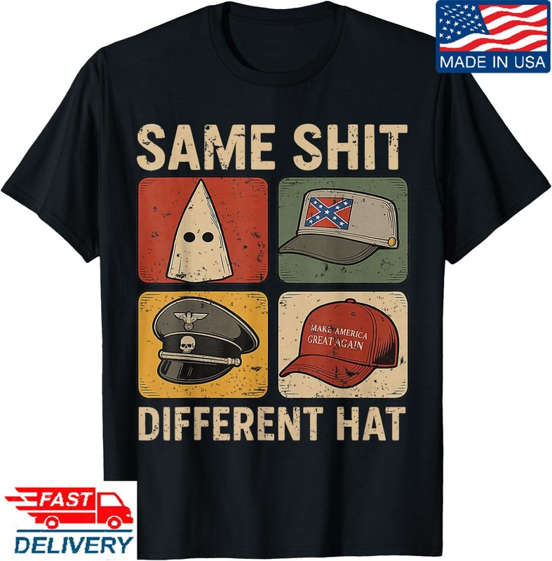 Same Shjt Different Hat Funny T-Shirt, Unisex Tee, Gildan 5000 Tee