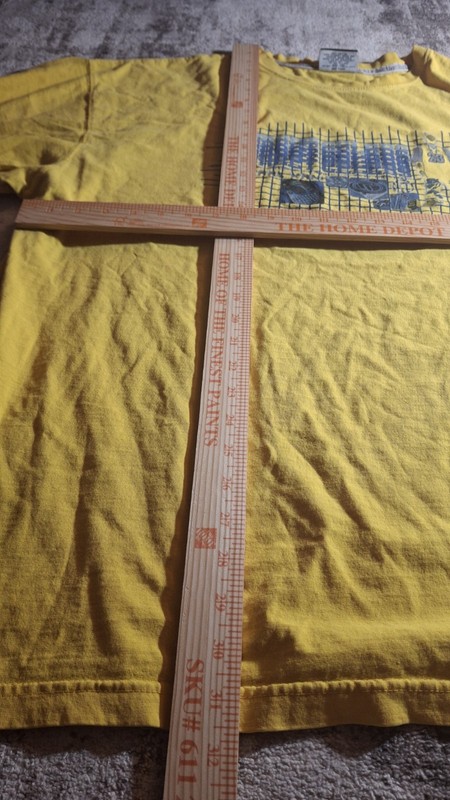 VTG Y2K Karl Kani Yellow 3XL Tee Shirt Hip Hop Rap Machine Washable gallery