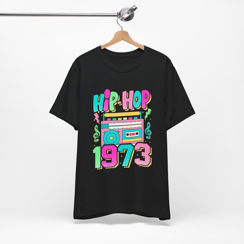 Hip Hop 1973 – Classic Retro Style Hip Hop Unisex T-Shirt