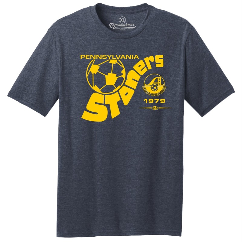Pennsylvania Stoners 1979 Logo ASL Soccer TRI-BLEND Tee Shirt