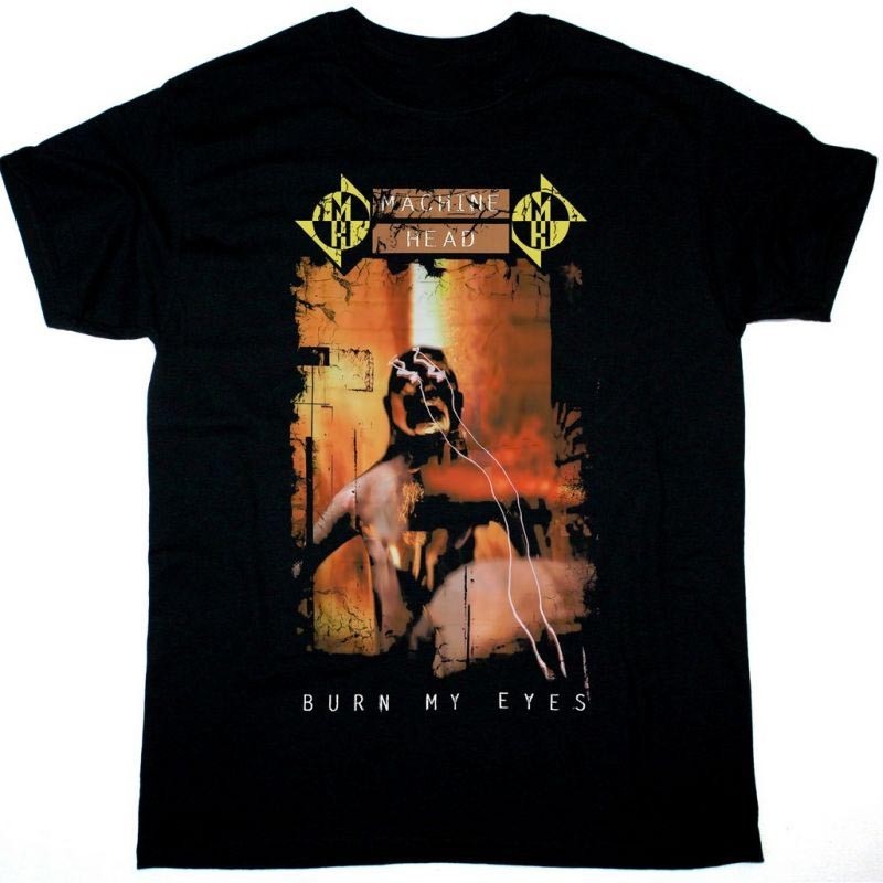 MACHINE HEAD Band BURN MY EYES Cotton T Shirt S-5XL Black BT607