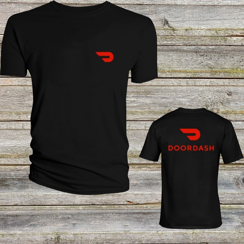 Door Dash T Shirt Car Food Delivery Service DoorDash Driver Shirt Man FWR02
