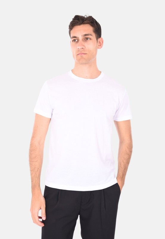 Mens Solid Color Scottish Thread Slim T-Shirt 100% Cotton Short Sleeve T-Shirt gallery