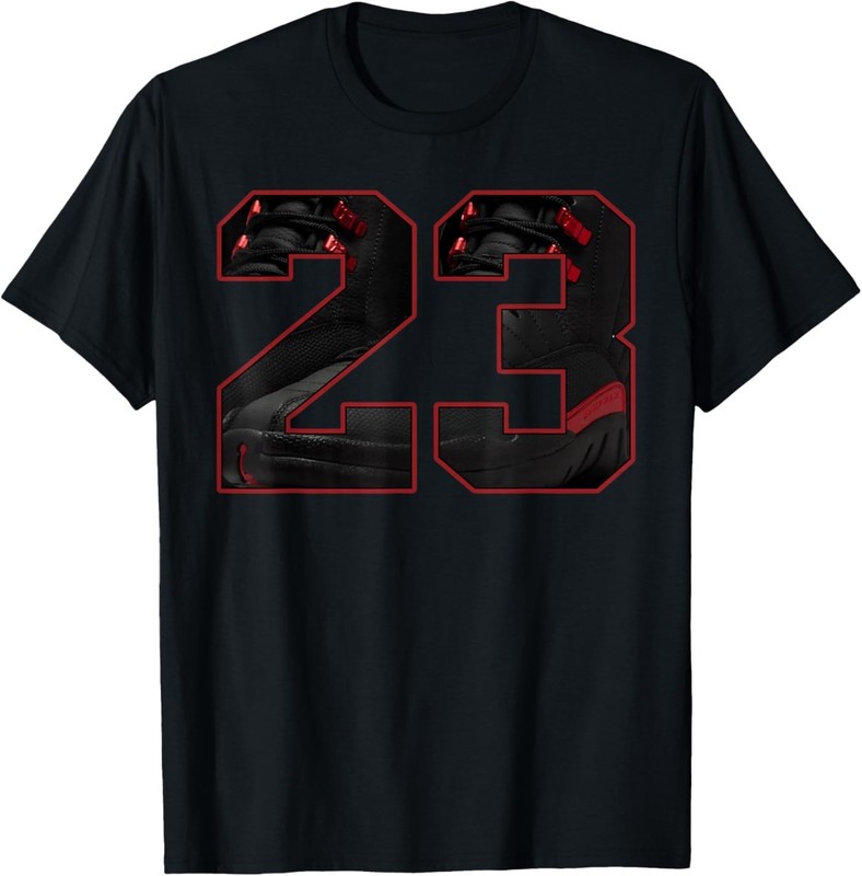 Bloodline 12s Outfit Matching Tee Number 23 T-Shirt