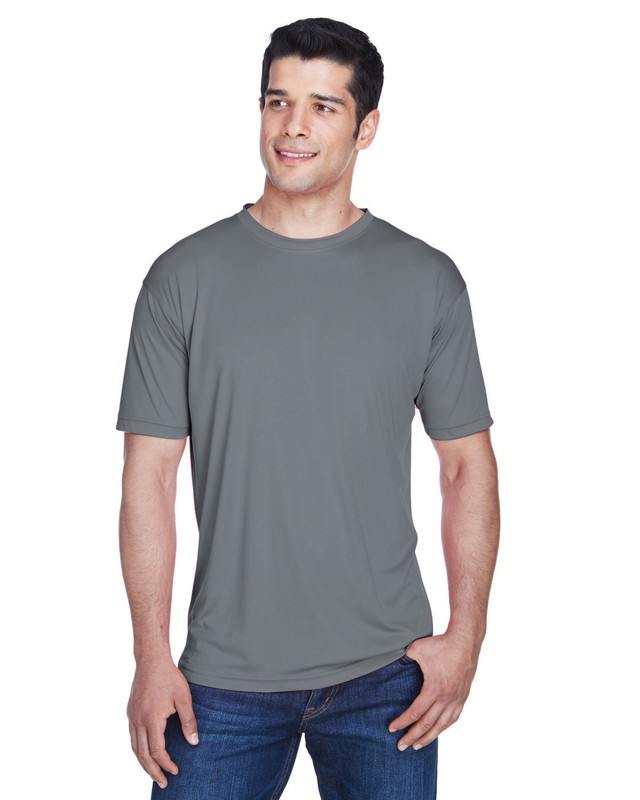 UltraClub Men's Cool & Dry Sport Performance Interlock?T-Shirt – 8420