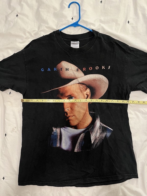 Vintage Garth Brooks Fresh Horses Concert T-Shirt Size L Shirt gallery