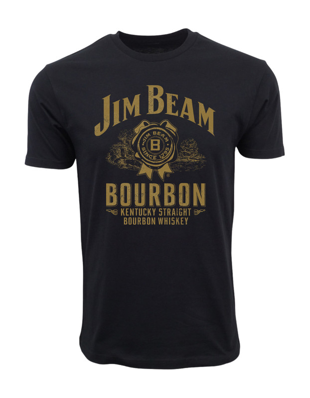 JIM BEAM BOURBON KENTUCKY STRAIGHT WHISKEY T SHIRT