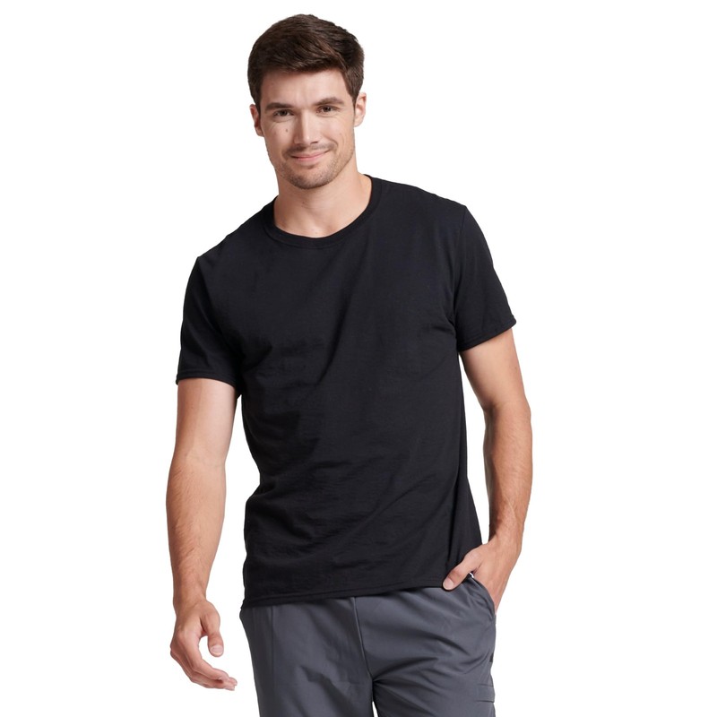 Russell Athletic Mens Men’s Cotton Performance Short Sleeve TShirt T Shirt, B…
