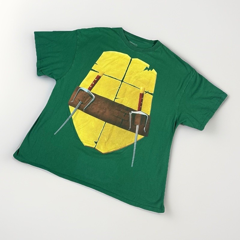 Nickelodeon Teenage Mutant Ninja Turtles Raphael Costume T Shirt Size XXL