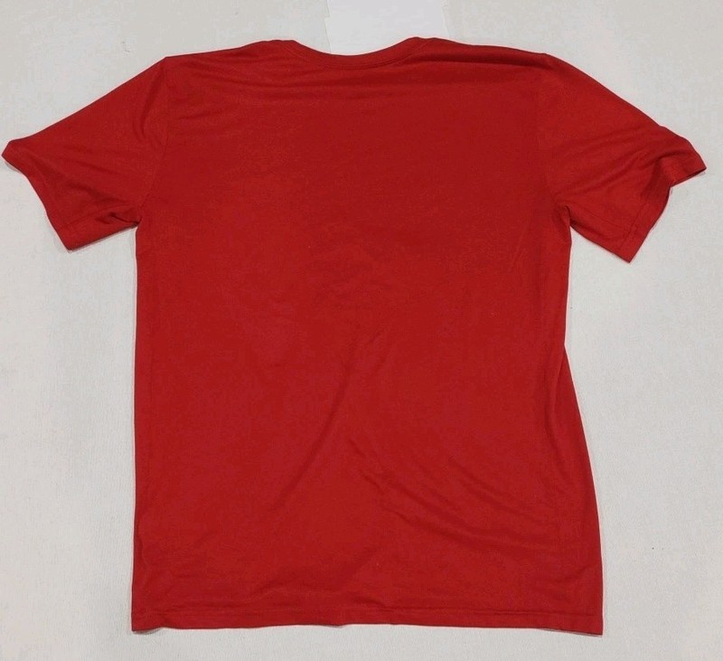 Nike Dri Fit TShirt Regular Athletic Casual Red Adult Size Large gallery