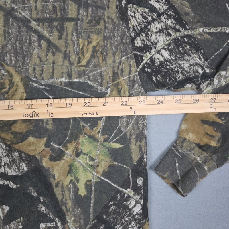 Mossy Oak Shirt Mens XXL Break Up Camo Bottomland Hunting Vtg Jerzees Outdoors gallery
