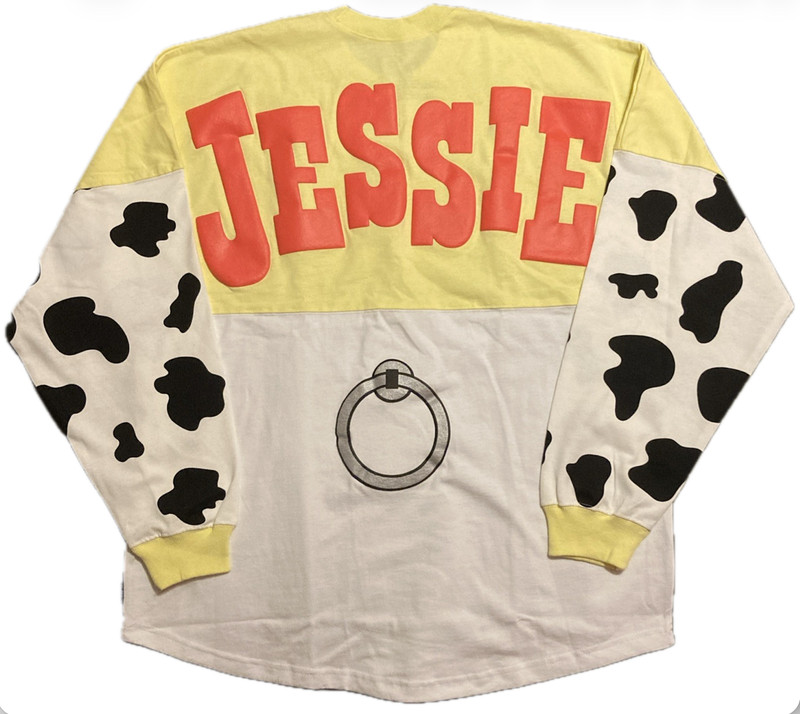 Disney Parks Hollywood Studios Toy Story Jessie Spirit Jersey LARGE – NEW