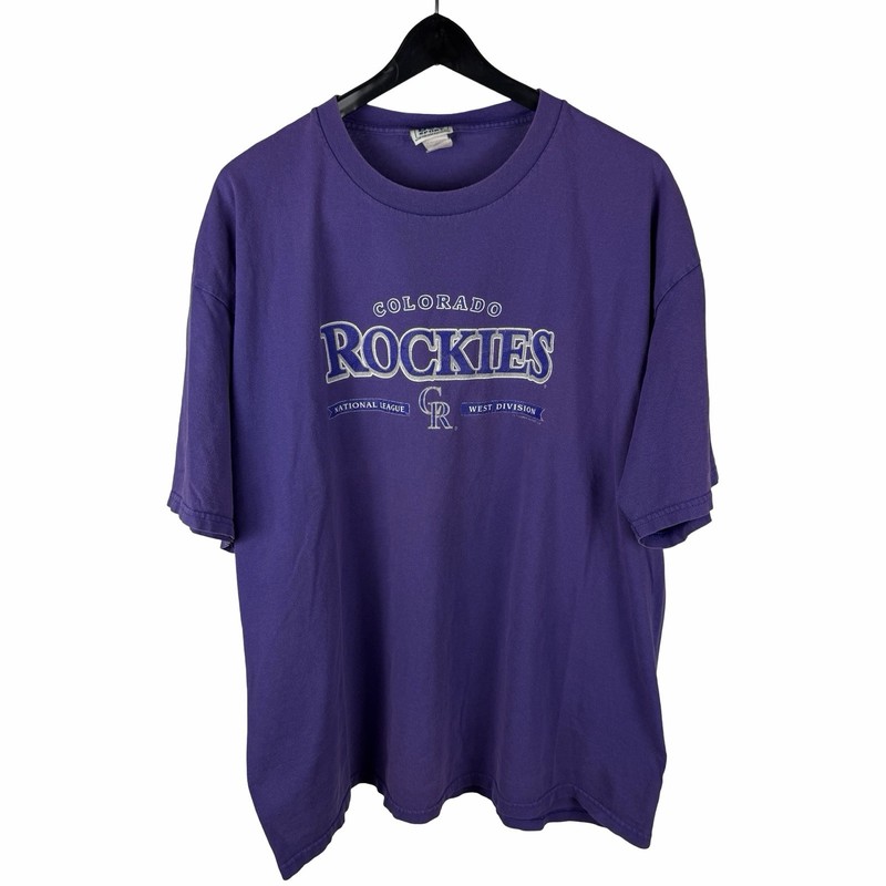 Vintage 90s Lee Sport Colorado Rockies MLB Baseball Graphic Shirt Size 2XL