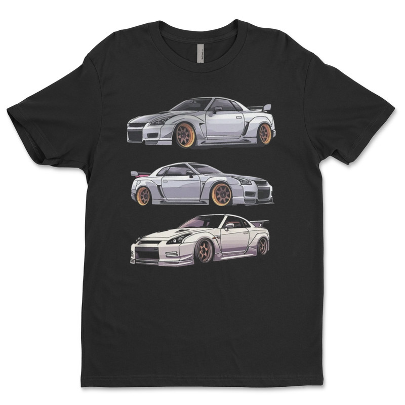 Custom T-Shirt, Cars, Dtf Print On Next Level T-Shirt unisex Soft Cotton
