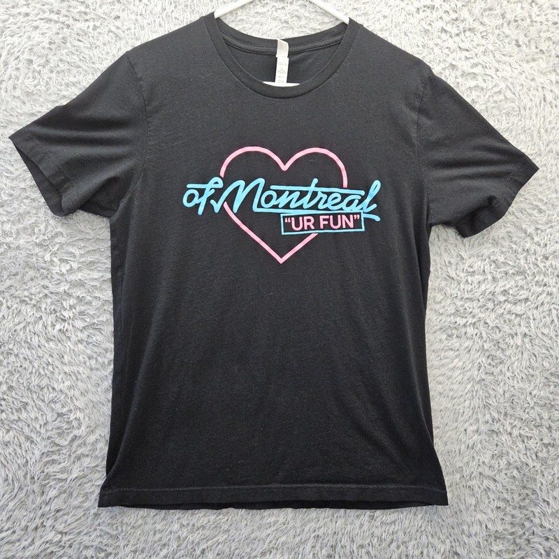 Of Montreal T Shirt Men Large UR FUN 2020 Bella Canvas Soft Alternative Indie
