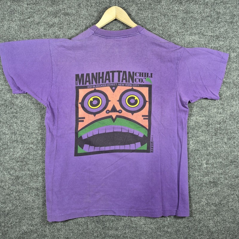 Vtg 90s Foravi New York SoHo 1990 The Manhattan Chili Co.