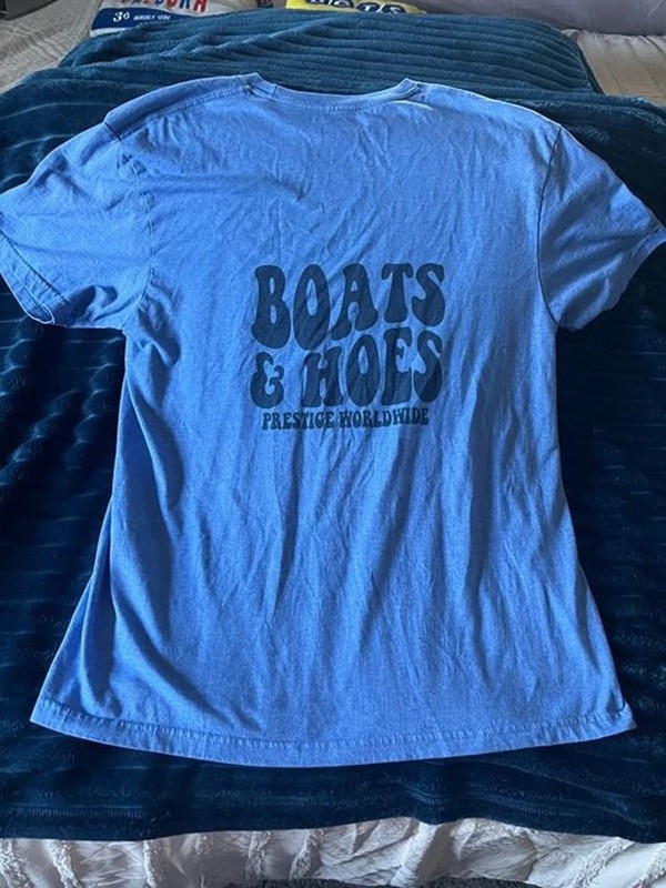 Unbranded Men's Blue and Grey T-shirt gallery