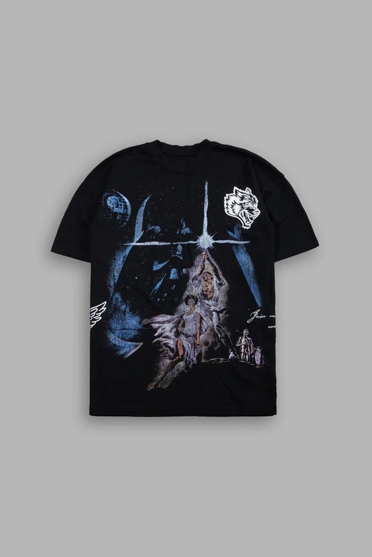 DARC SPORT STAR WARS SERIES "SIDE-BY-SIDE" TEE BOX SET IN BLACK. SIZE MEDIUM gallery