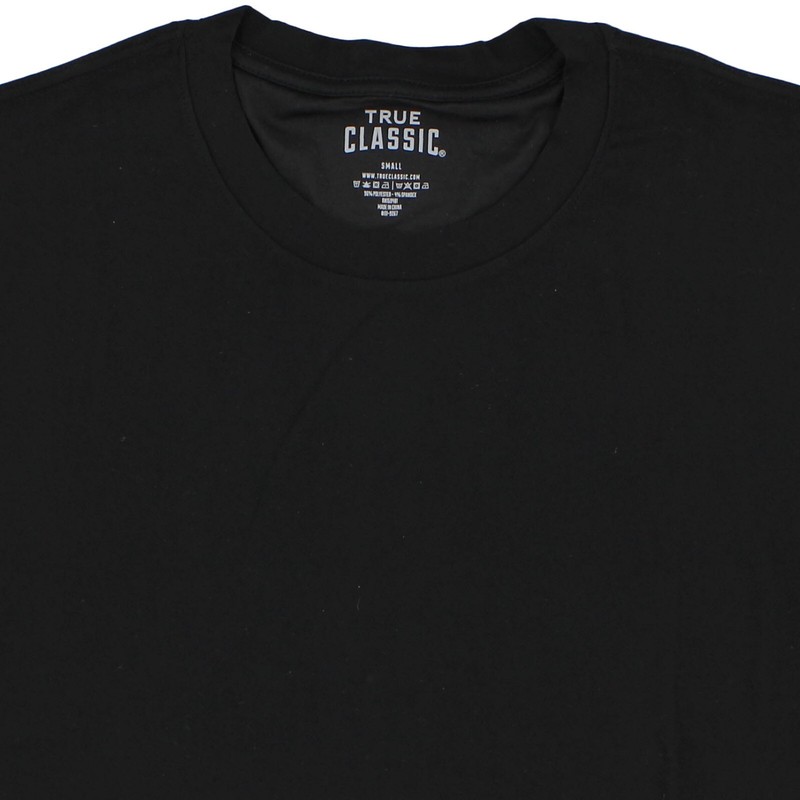 True Classic Men's Short Sleeve Shirt Active Crew Neck Tagless Moisture Wicking
