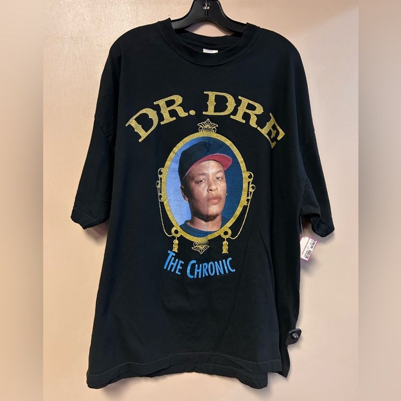 Y2K Dr Dre chronic black diamond star T shirt 3XL