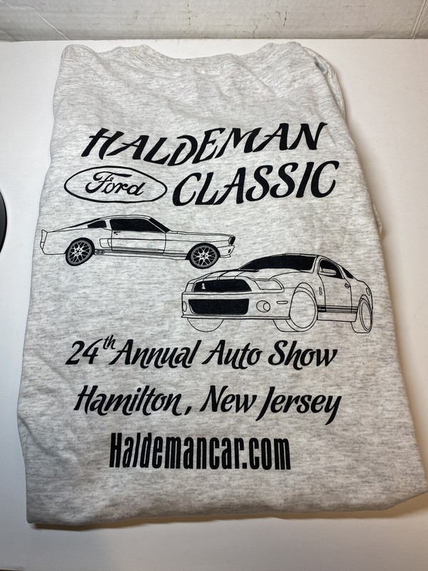 Vintage Gildan Haldeman Ford Classic 2012 Car Show T-Shirt Size XL
