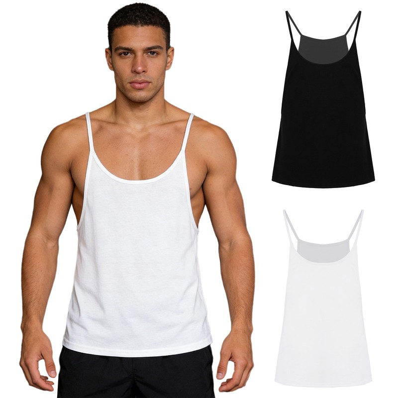 Men's Shirts Bodybuilding Vest Basic T-Shirt Daily Wear Tank Top Sleeveless gallery