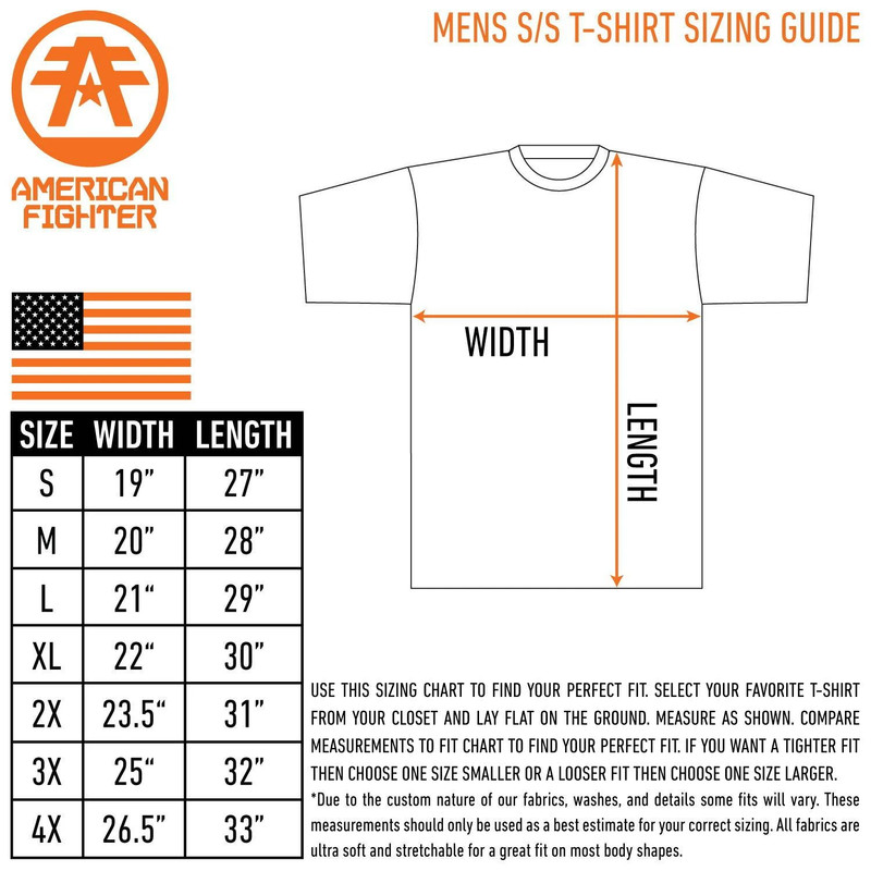 American Fighter Mens T-Shirt MICHIGAN Athletic BLACK GREY Biker MMA gallery