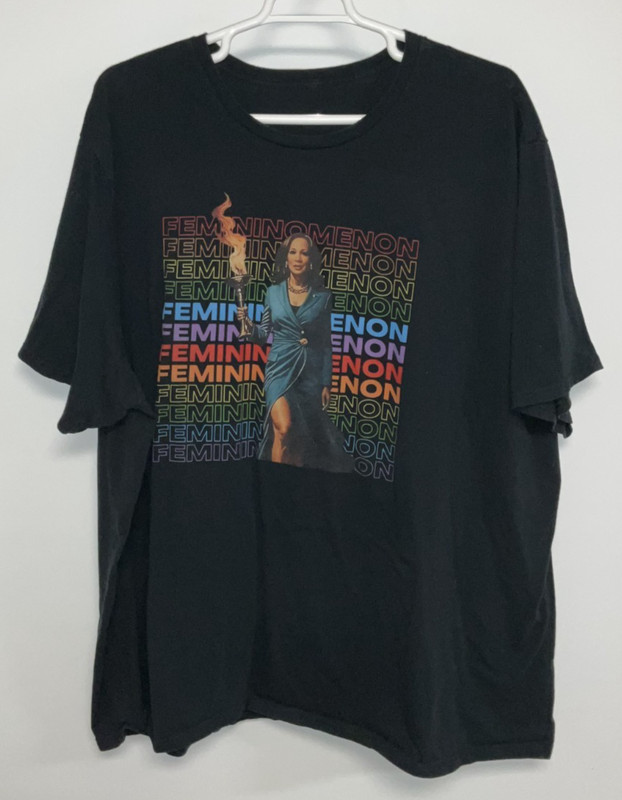 Kamala Harris Short Sleeve T-Shirt Men’s 5XLT Black
