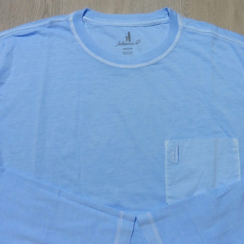 JOHNNIE-O Mens S M L XL 2XL T SHIRT BRENNAN 2.0 LONGSLEEVE GOLF TEE COTTON/MODAL gallery