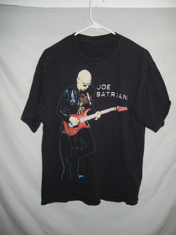 Joe Satriani black live in concert Unisex Shirt All Size 1AC85