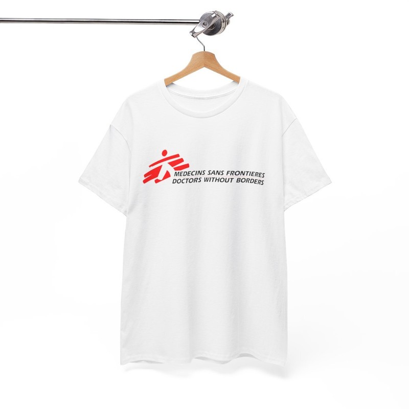 MSF Doctor's Without Borders Logo White/Grey/Black/Navy T-Shirt S-5XL gallery