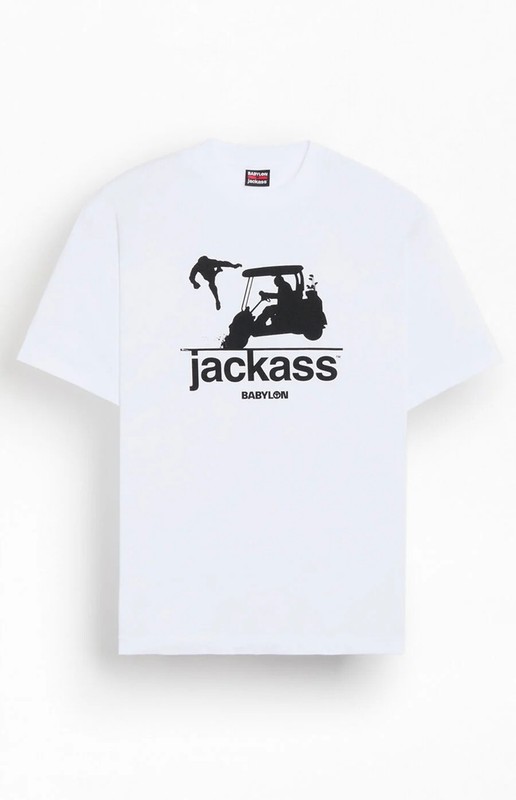 Babylon Jackass Golf Cart Short Sleeve Tee Size XL ~ EXTRA LARGE New in the Bag