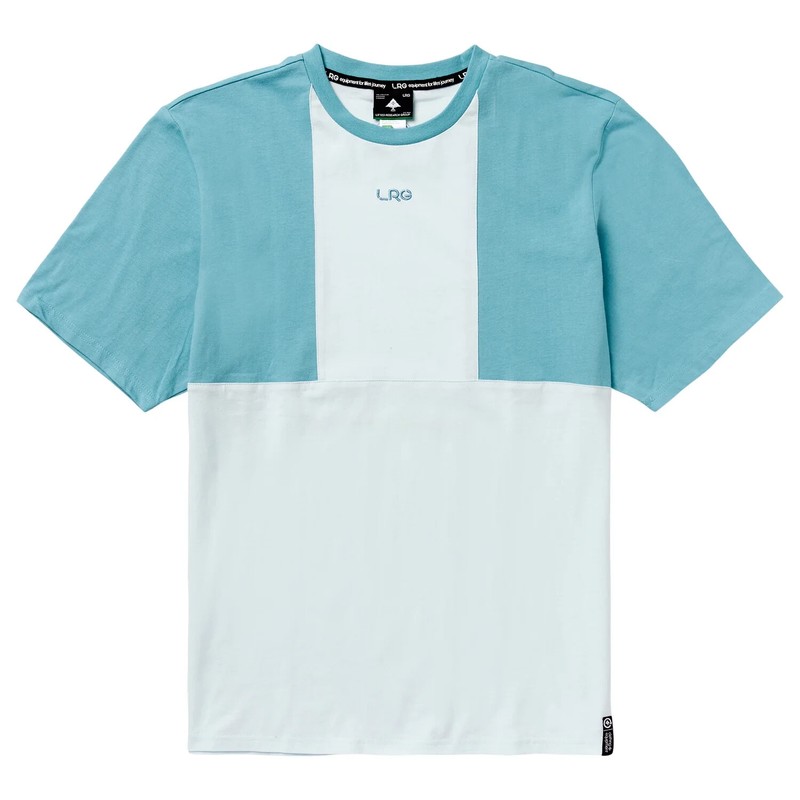 Lifted Research Group Men’s Hype Groove Block Party Blue Knit Shirt NWT 3XL