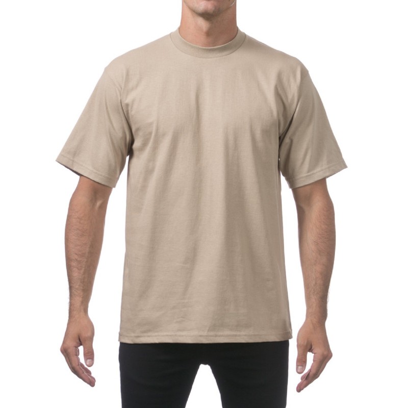 PROCLUB MENS HEAVYWEIGHT SHORT SLEEVE T SHIRTS PRO CLUB CASUAL COTTON TEE SHIRT gallery