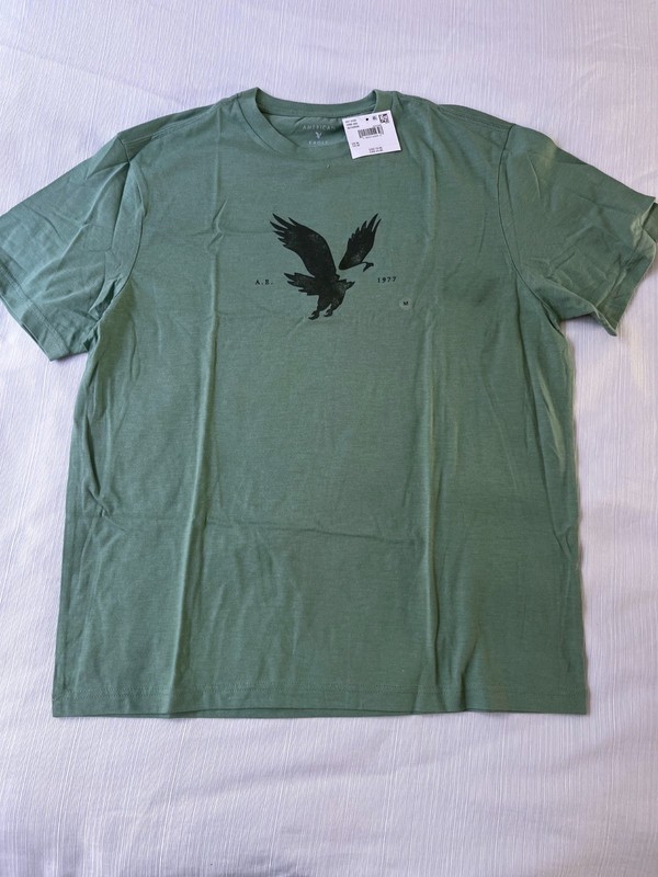 American Eagle Outfitters Men’s Super Soft Graphic T-Shirt Size M Cotton Blend