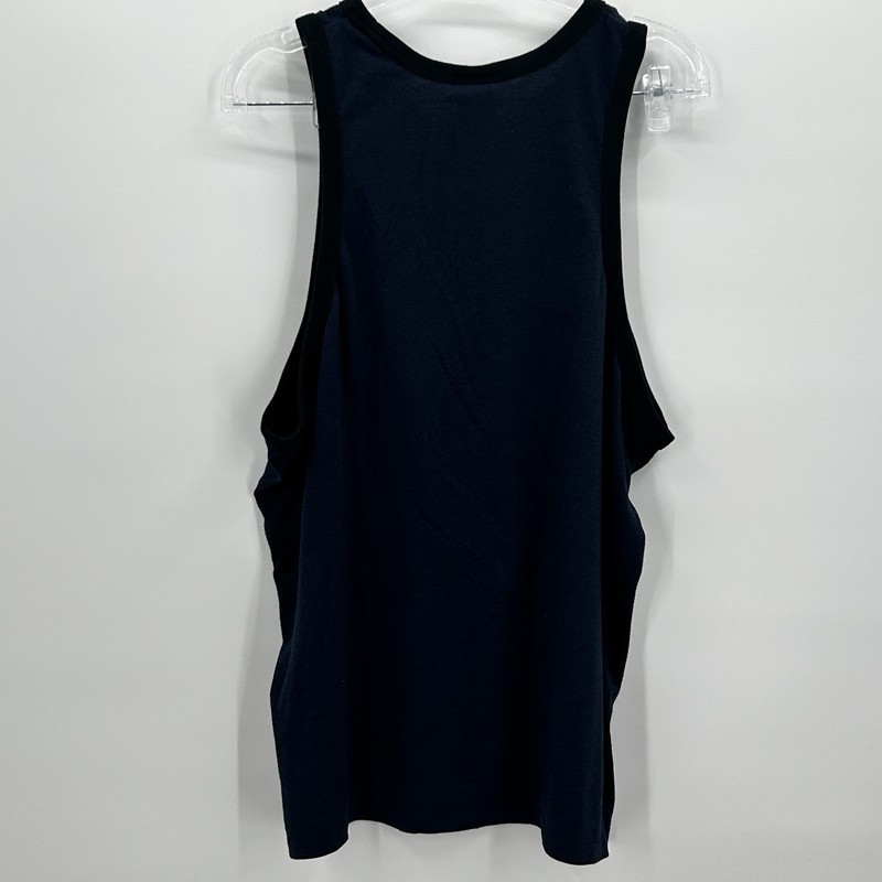 Nike Sportswear Tank Top Mens XL Blue Big Center Swoosh Muscle Shirt Skater Y2K gallery