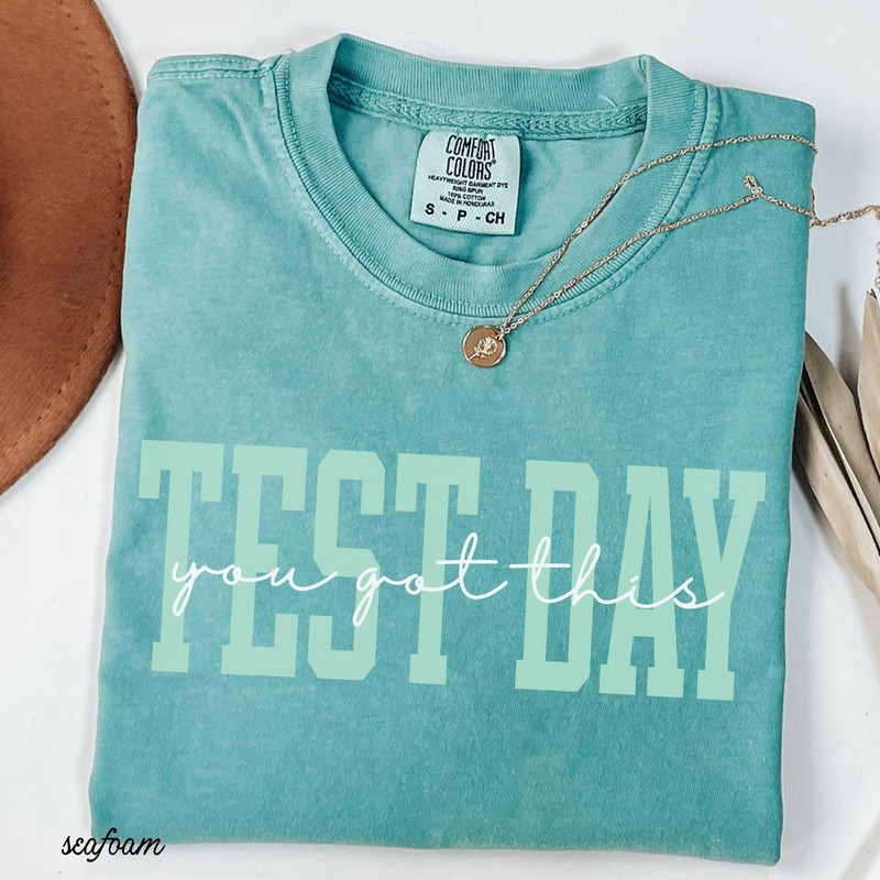 Test Day Shirt You got this shirt Comfort colors Teacher Test Day Shirt Test gallery