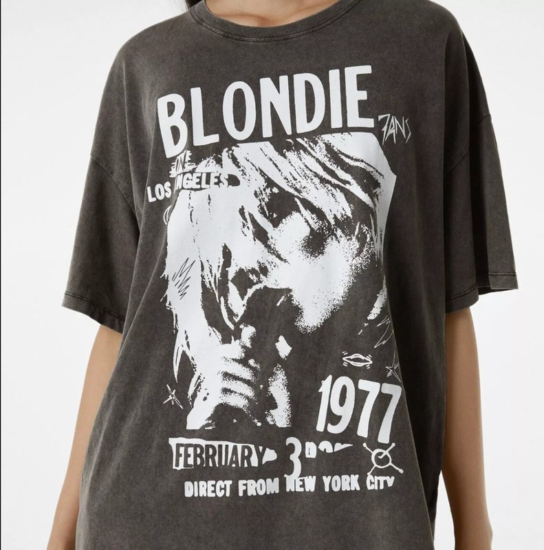 Blondie Shirt, Blondie Black Short Sleeve Cotton T-shirt Unisex S-5XL