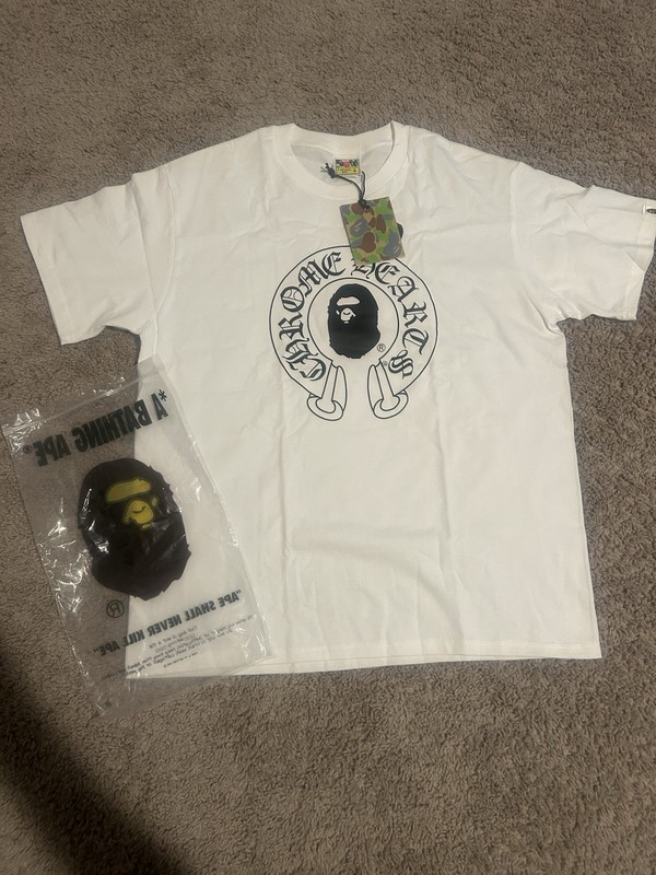 chrome x bape