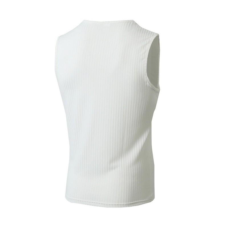 Quick Dry Breathable Men's Tank Top V Neck Polyester for Outdoor Activities gallery