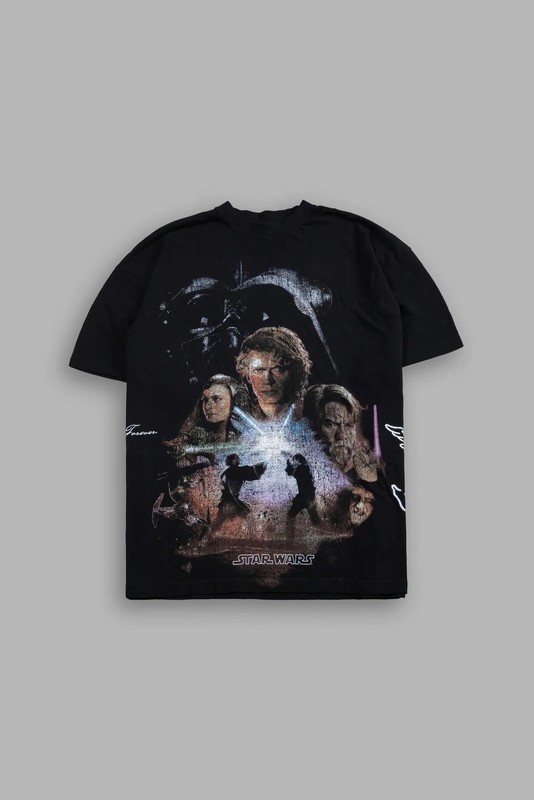 DARC SPORT STAR WARS SERIES "SIDE-BY-SIDE" TEE BOX SET IN BLACK. SIZE MEDIUM gallery
