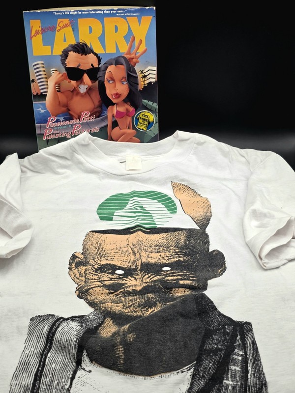 Vintage Rare Original Sierra Games Twisted “We Play Games With Your Mind” M Tee