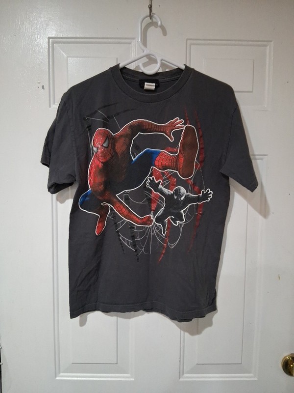 VTG Y2k Spider-Man 3 Promo Tee Men’s Size YXL – Adult Small Venom