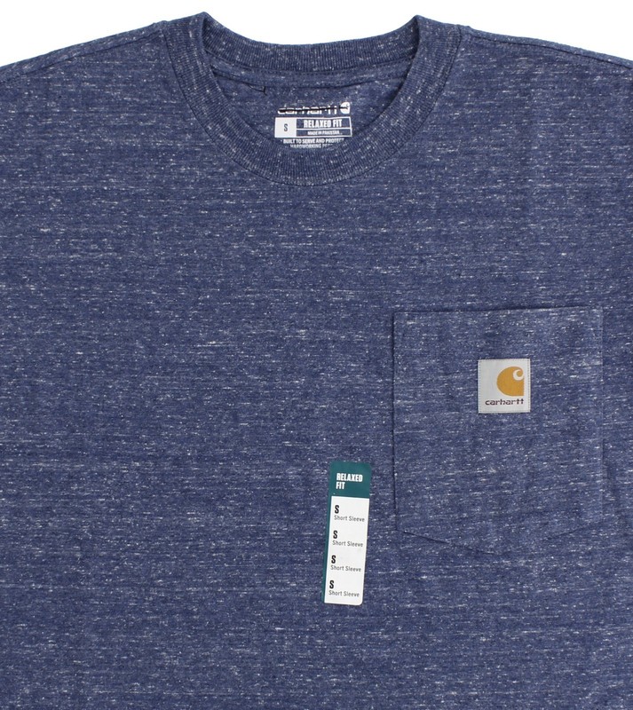 Carhartt Men’s Big & Tall T-Shirt, Relaxed Fit Short Sleeve Pocket Tee