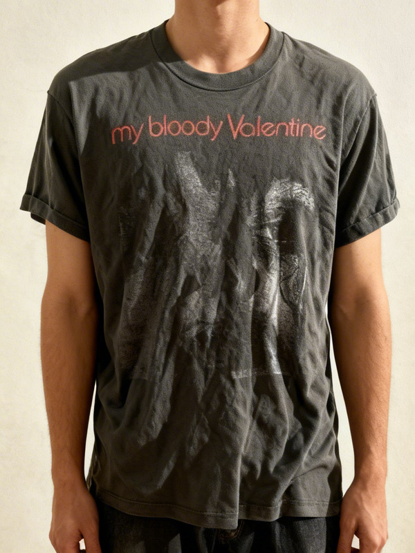 1990’s My Bloody Valentine Feed Me With Your Kiss Black Unisex T-Shirt NWT gallery