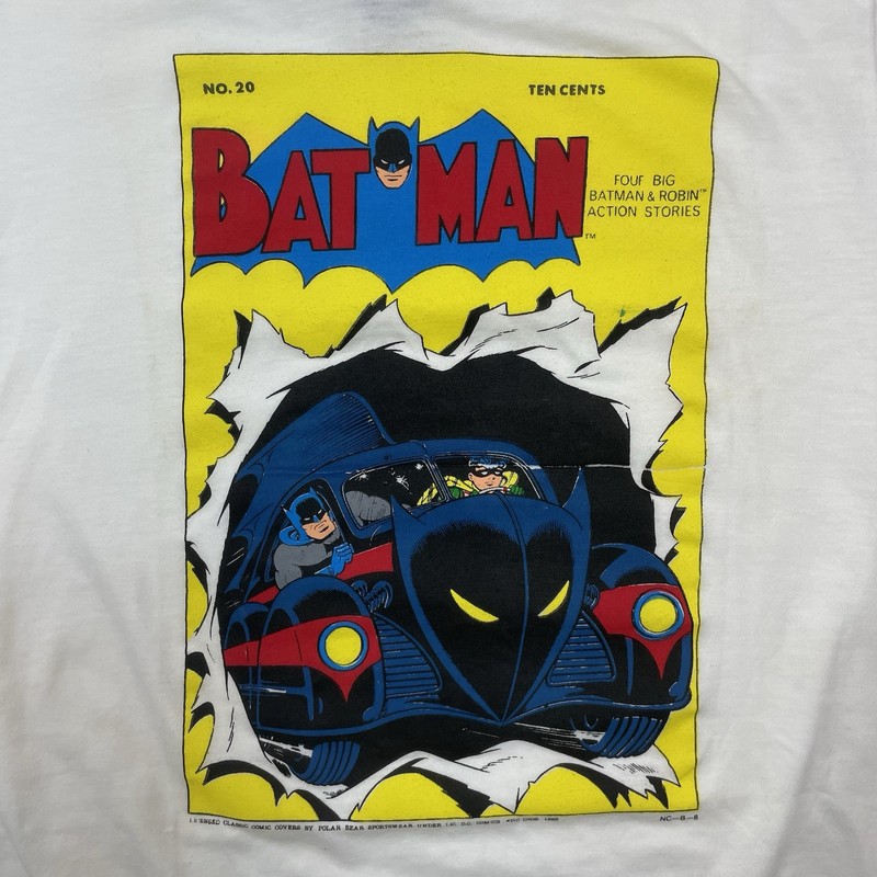 Vintage 80’s DC Comics Batman & Robin Graffiti Comic Art Tee Shirt Sz Medium gallery