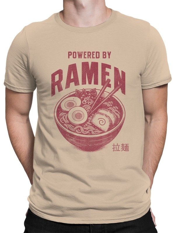 Powered by Ramen Men's T-shirt gallery